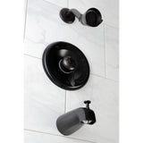 NuWave Single-Handle 3-Hole Wall Mount Tub and Shower Faucet