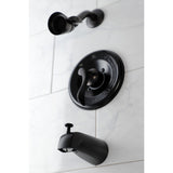 NuWave Single-Handle 3-Hole Wall Mount Tub and Shower Faucet