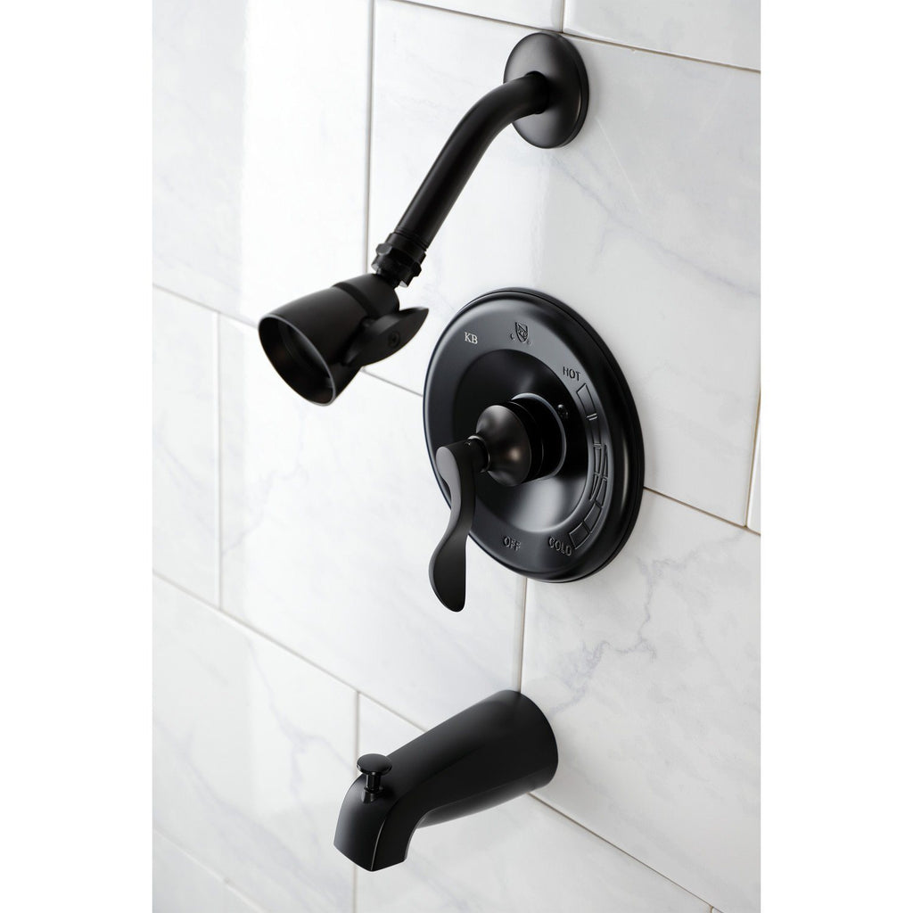 NuWave Single-Handle 3-Hole Wall Mount Tub and Shower Faucet