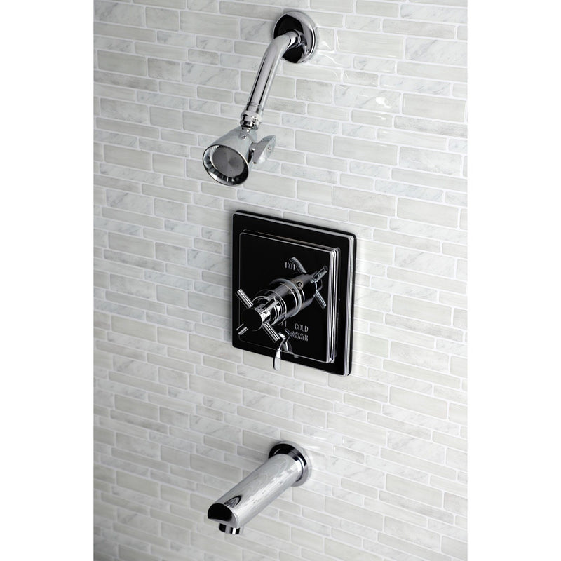 Single-Handle Pressure Balanced Tub and Shower Faucet