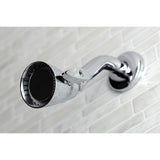 Single-Handle 3-Hole Wall Mount Tub and Shower Faucet