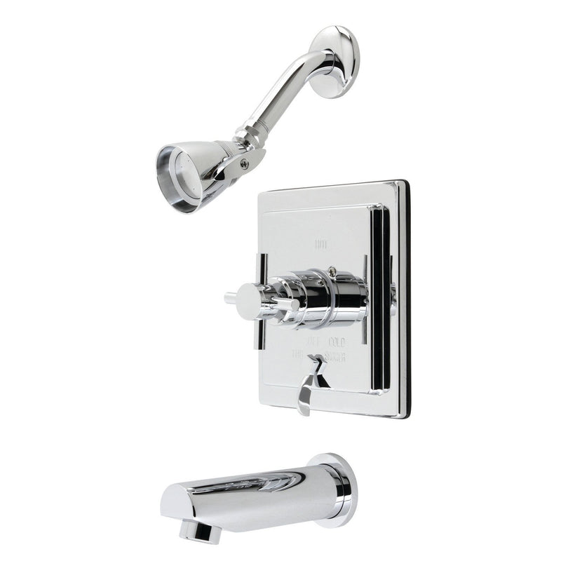 Single-Handle Pressure Balanced Tub and Shower Faucet