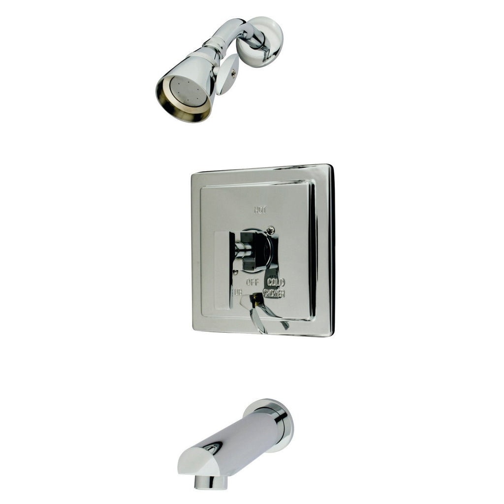 Executive Single-Handle 3-Hole Wall Mount Tub and Shower Faucet
