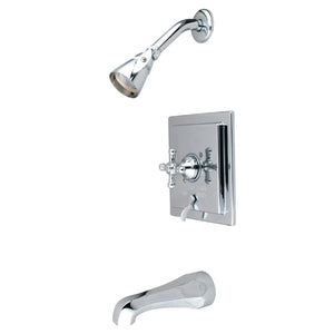 English Vintage Single-Handle Pressure Balanced Tub and Shower Faucet