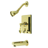 Single-Handle Pressure Balanced Tub and Shower Faucet