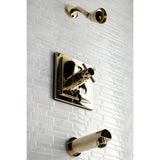 Single-Handle Pressure Balanced Tub and Shower Faucet