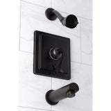 Single-Handle 3-Hole Wall Mount Tub and Shower Faucet