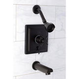 Single-Handle 3-Hole Wall Mount Tub and Shower Faucet