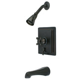 English Vintage Single-Handle Pressure Balanced Tub and Shower Faucet