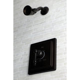 Single-Handle 2-Hole Wall Mount Shower Faucet Trim Only