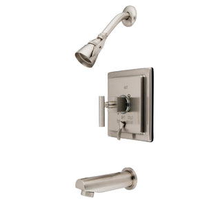 Claremont Single-Handle 3-Hole Wall Mount Tub and Shower Faucet