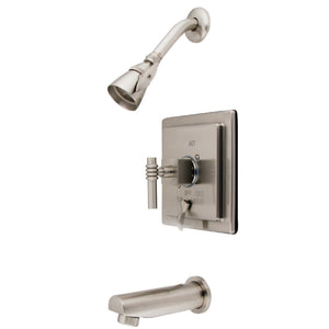 Single-Handle 3-Hole Wall Mount Tub and Shower Faucet