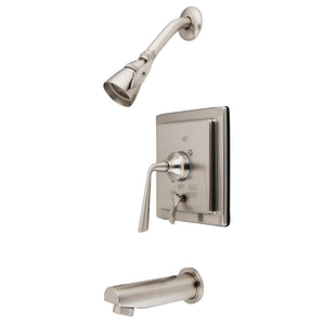 Silver Sage Single-Handle 3-Hole Wall Mount Tub and Shower Faucet