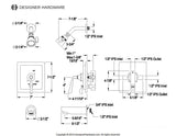 Silver Sage Single-Handle Pressure Balanced Tub and Shower Faucet