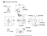 Millennium Single-Handle Pressure Balanced Tub and Shower Faucet