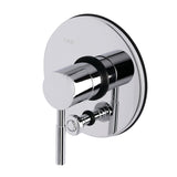 Single-Handle 1-Hole Wall Mount Tub and Shower Faucet Valve and Trim Only