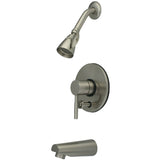 Concord Single-Handle 3-Hole Wall Mount Tub and Shower Faucet