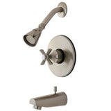 Millennium Single-Handle 3-Hole Wall Mount Tub and Shower Faucet