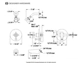 Millennium Single-Handle Pressure Balanced Tub and Shower Faucet