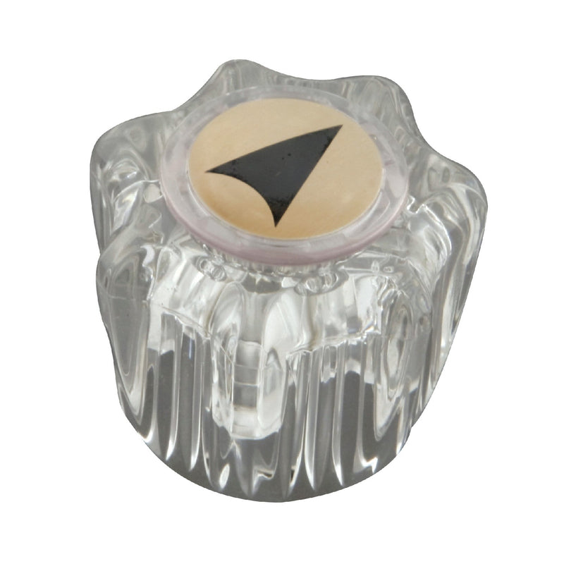 Acrylic Knob Handle, Diverter for Tub and Shower Faucet