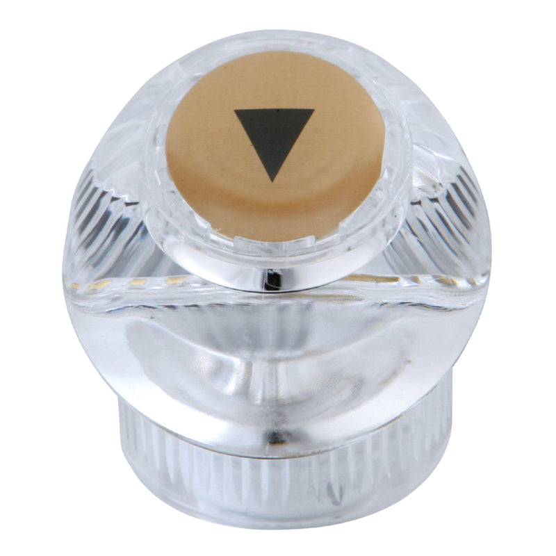 Acrylic Knob Handle, Diverter for Tub and Shower Faucet