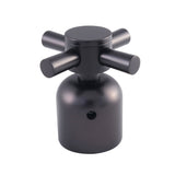Concord Metal Cross Handle, Diverter for Tub and Shower Faucet