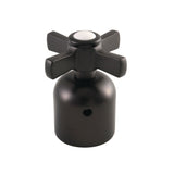 Millennium Metal Cross Handle, Diverter for Tub and Shower Faucet