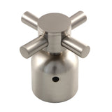 Concord Metal Cross Handle, Diverter for Tub and Shower Faucet