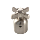 Millennium Metal Cross Handle, Diverter for Tub and Shower Faucet