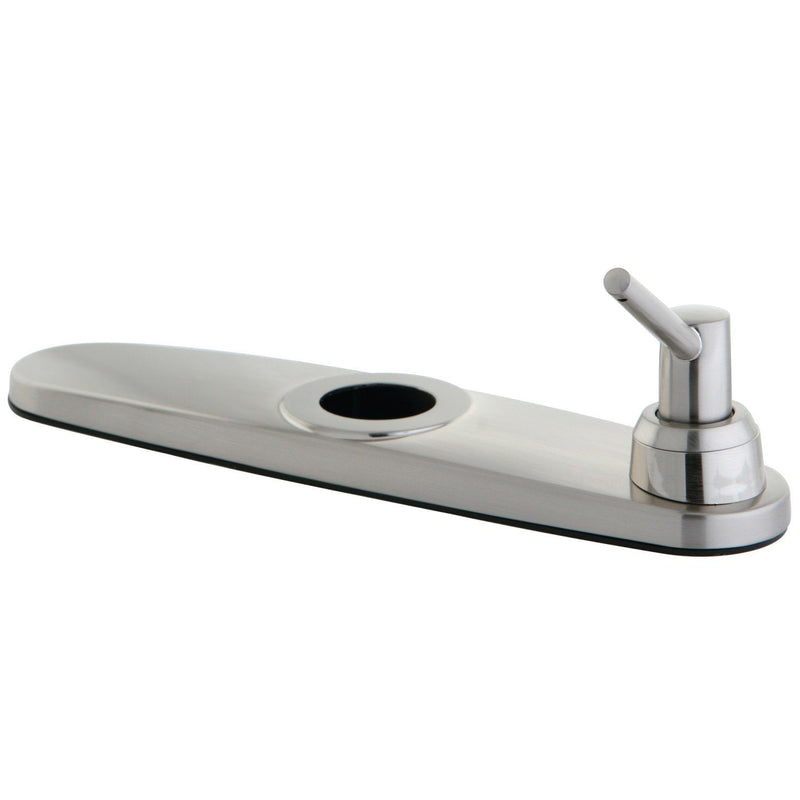 1-5/16" I.D. Zinc Alloy Faucet Deck Plate with Soap Dispenser