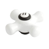 Porcelain Cross Handle (Hot Side)