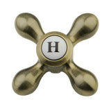 Brass Cross Handle (Hot Side)
