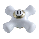 Porcelain Cross Handle (Hot Side)
