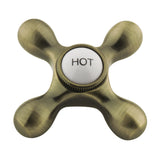Brass Cross Handle (Hot Side)