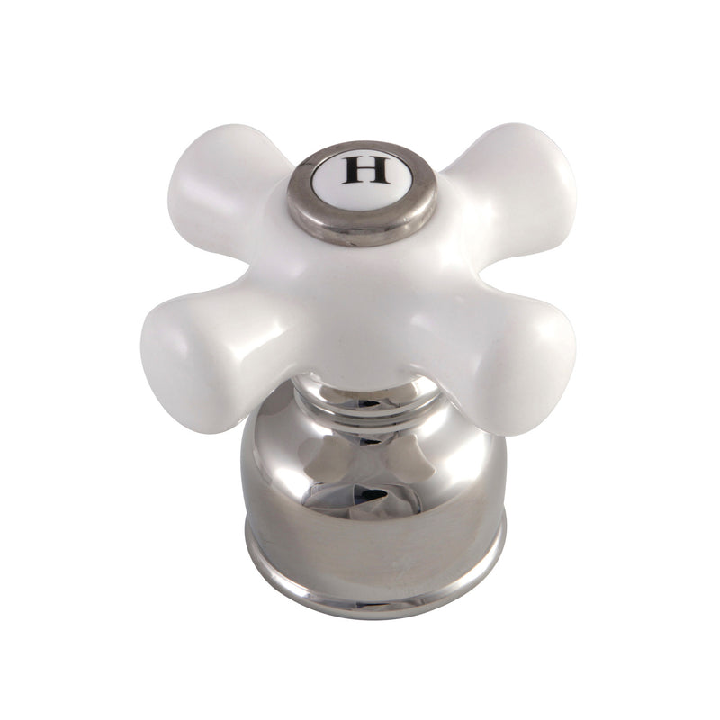 Porcelain Cross Handle (Hot Side)