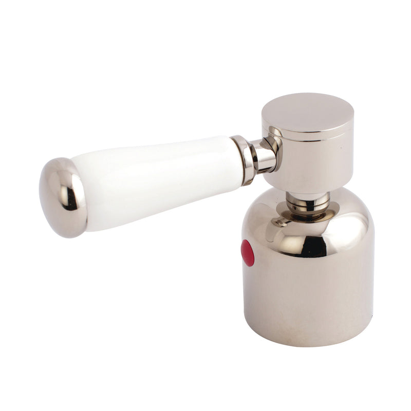 Paris Metal with Porcelain Lever Handle (Hot Side)