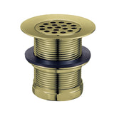 Seattle 2-Inch Brass Grid Bar/Utility Sink Basket Strainer