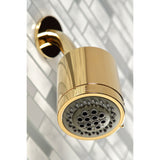 Paris Three-Handle 5-Hole Wall Mount Tub and Shower Faucet