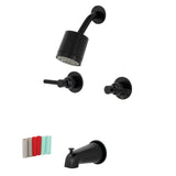 Kaiser Double-Handle Tub and Shower Faucet