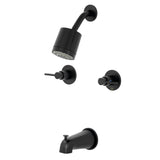 NuvoFusion Double-Handle Tub and Shower Faucet