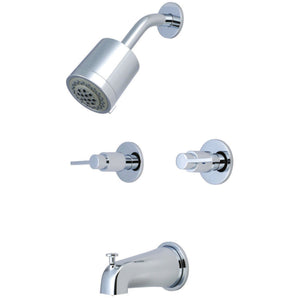 NuvoFusion Double-Handle Tub and Shower Faucet