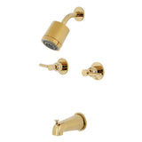 Concord Double-Handle Tub and Shower Faucet