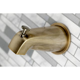 Metropolitan Two-Handle 4-Hole Wall Mount Tub and Shower Faucet