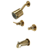 Concord Double-Handle Tub and Shower Faucet