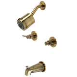 NuvoFusion Double-Handle Tub and Shower Faucet