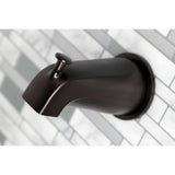 Metropolitan Two-Handle 4-Hole Wall Mount Tub and Shower Faucet