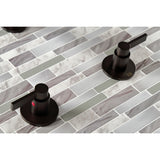 NuvoFusion Double-Handle Tub and Shower Faucet