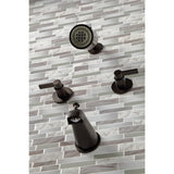 NuvoFusion Double-Handle Tub and Shower Faucet