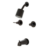 NuvoFusion Double-Handle Tub and Shower Faucet