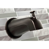 Millennium Two-Handle 4-Hole Wall Mount Tub and Shower Faucet